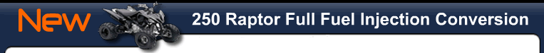 Raptor 250R Fuel Injection Conversion